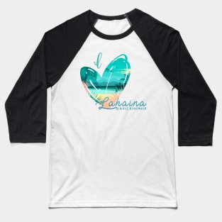 I Heart Lahaina Baseball T-Shirt